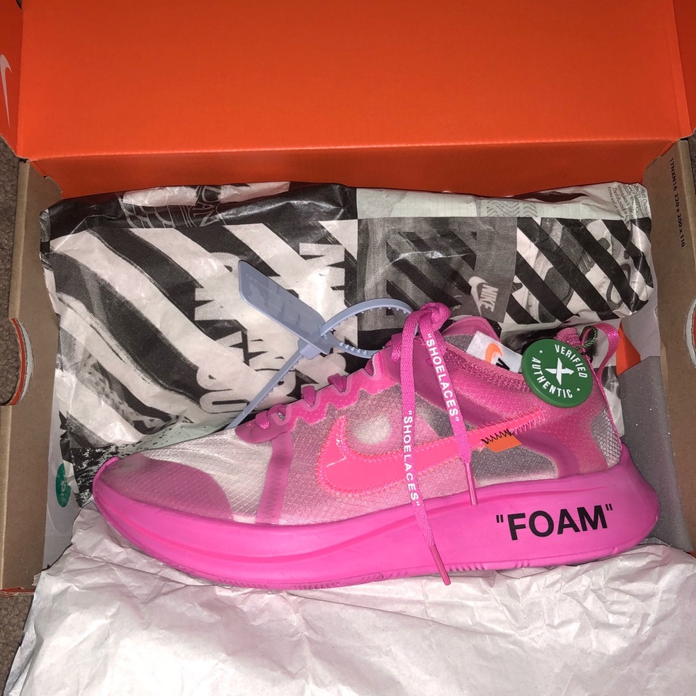 BRAND NEW SIZE 9.5 off white zoom flys